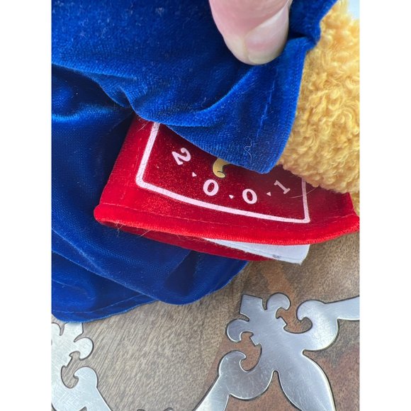 Walt Disney Winnie the Pooh 2001 Graduate Bear Soft Plush Toy Bear - Picture 9 of 16